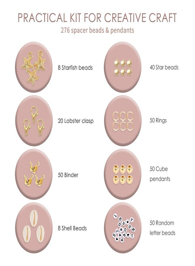 THECLOUDMALL ® Bracelet Kit For DIY Bead For Kids Crafts Children'S Jewelry Making Kit, Disc Handmade Loose, DIY Clay Heishi Beads Set For Bracelet/Necklace/Earring, Multicolor - Image 2